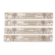 Plaque citation famille 80x10cm