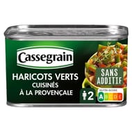 Cassegrain haricots verts plats à la provencale 375g