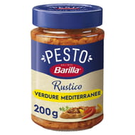 Barilla sauce pesto rustico légumes méditéranéen 200g