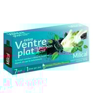 Milical extra ventre plat charbon 7 jours x7
