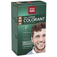 Pétrole hahn coloration permanente gel crème 5 min homme 40 châtain naturel