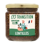 Transition lentilles conversion bio 410g