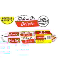 Herta tarte en or brisée (3 x 230g) lot de 2 + 1 offerte