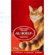 Croquettes aux viandes pour chat 2kg