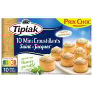 Tipiak 10 mini croustillants Saint-Jacques 120g