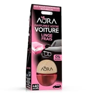 Desodorisant voiture coupole linge frais 5 ml