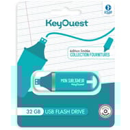 Keyouest clé usb 32go rdc24 surligneur turquoise KO050323