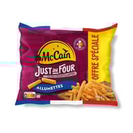 Mccain frites just au four allumettes 910g offre spéciale
