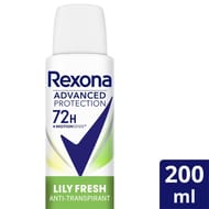 Rexona deodorant femme spray anti-transpirant lily fresh 200ml