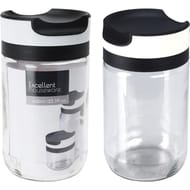 Bocal en verre avec couvercle 660 ml