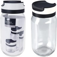 Bocal en verre avec couvercle 1 l