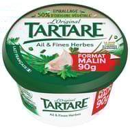 Tartare ail et fines herbes maxi format pot 90g