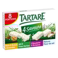 Tartare l'original coffret 4 saveurs - 8 portions 33%mg - 133g
