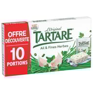 Tartare ail et fines herbes 10 portions 160g offre découverte