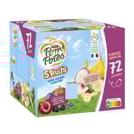 Pom'potes compotes gourdes 5 fruits violets et blancs 72x90g