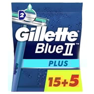 Gillette rasoir jetable blue2 plus 15 + 5 offert