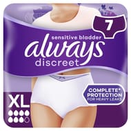 Always discreet culottes xl plus x7