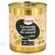 Cora cassoulet au canard 840g