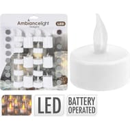 Bougies chauffe plat led x16