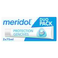 Méridol dentifrice protection gencives lot de 2 x 75 ml