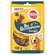 Pedigree friandises pour chien sa récompense au poulet et au canard 130g