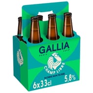 Gallia 6x33cl champ libre