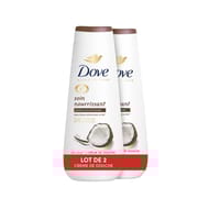 Dove crème douche soin nourrissant parfum coco & amande 2x225ml