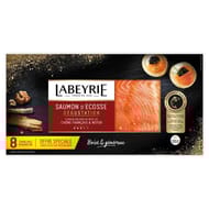 Labeyrie saumon fumé dégustation Ecosse 8 tranches 270g