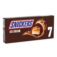 Snickers 7 barres glacées caramel 352.1ml 319g