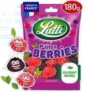 Lutti bonbons p'tites berries x1-180g