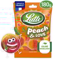 Lutti peach&love 180g