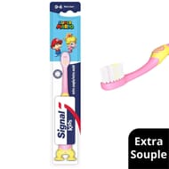 Signal brosse à dent mario kids 0-6 ans single packx1