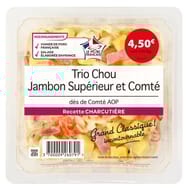 Trio chou jambon superieur et comte des de comte aop 300g