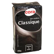 Cora café moulu pur arabica classique 250g