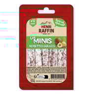 Henri raffin minis buchette snack party noisettes 100g