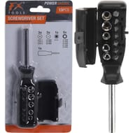 Tournevis à embouts x12