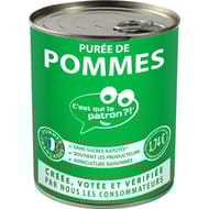 C'est qui le patron ?! purée de pomme 840g
