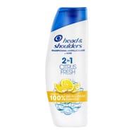 Head & shoulders shampoing 2en1 antipellicullaire citrus fresh 300ml