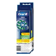 Oral-b pro cross action brossettes format éco 4+4