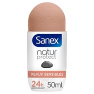 Sanex deodorant roll-on natur protect peaux sensibles 50ml