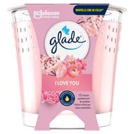 Glade bougiie I love you sans huile de palme 112g