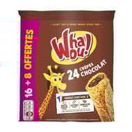 Whaou crêpes chocolat 16+8 offertes 768g
