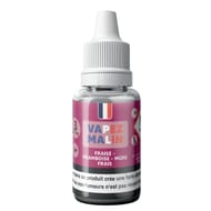 Vapez malin e-liquide fraise framboise mûre 0 mg 10 ml