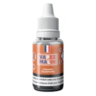 Vapez malin e-liquide caramel gourmand 12 mg 10 ml