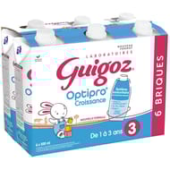 Guigoz optipro croissance dès 1an 6x500ml