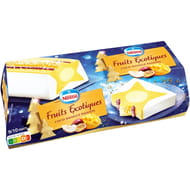Nestlé bûche fruits exotiques coco mangue passion 9/10 parts 540g