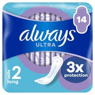 Always ultra jour serviettes long taille2 x 14