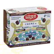 Faugier crème de marron vanille 4x100g