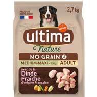 Ultima nature no grain med max dinde 2.7kg