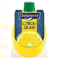Delpierre jus de citron jaune pasteurisé à base de concentré 200ml
